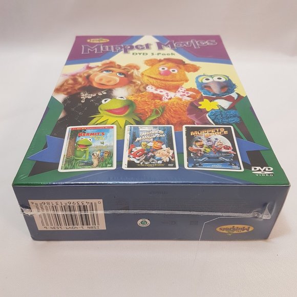 New/Sealed MUPPET MOVIES DVD 3 Pack Muppet Movie Collection Muppets DVD Set - Picture 3 of 12